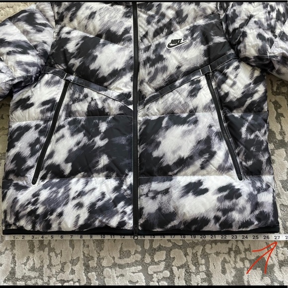 Nike NSW Down-Fill Windrunner Aop Shield Jacket Men's Winter jackets Size XXL - Picture 14 of 15